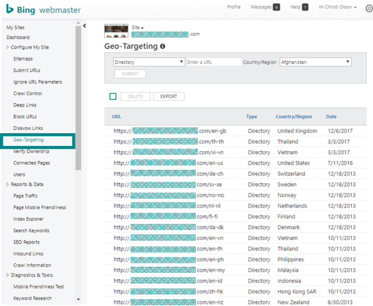 Công cụ quản trị trang web Bing - Phần 2 - 11