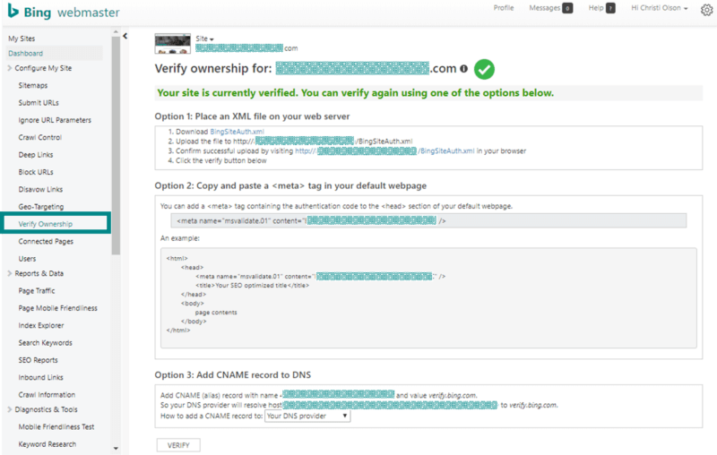 Bing Webmaster Tools – Part 2 - 12