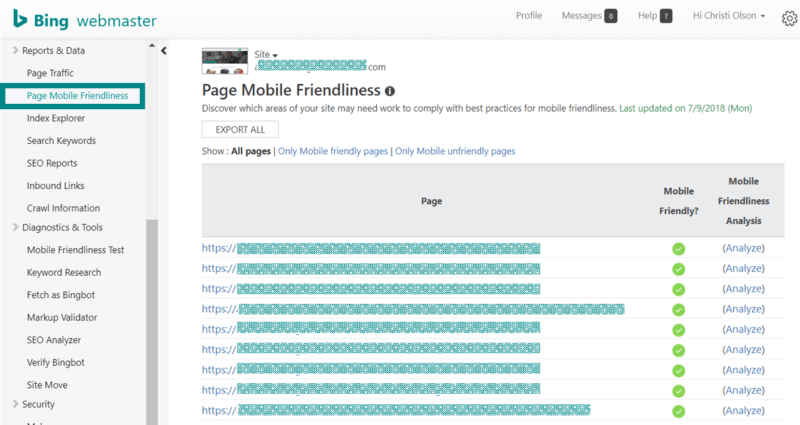 Bing Webmaster Tools – Part 2 - 19