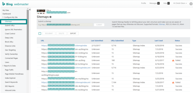 Bing Webmaster Tools – Part 2 - 6