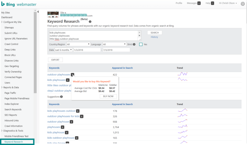 The ultimate guide to using Bing Webmaster Tools – Part 3 4